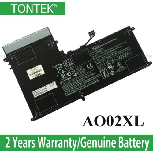 7.4V 31wh AO02XL Laptop battery For HP ElitePad 1000 G2 HSTNN-LB5O 728250-1C1 728558-005 728250-421 A002XL