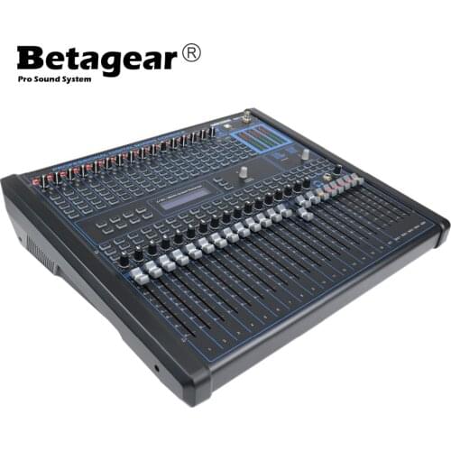 Betagear professional 16 Channel digital mixing console DGM1640 dj equipment mixer dj pro audio stage digital mixer audio