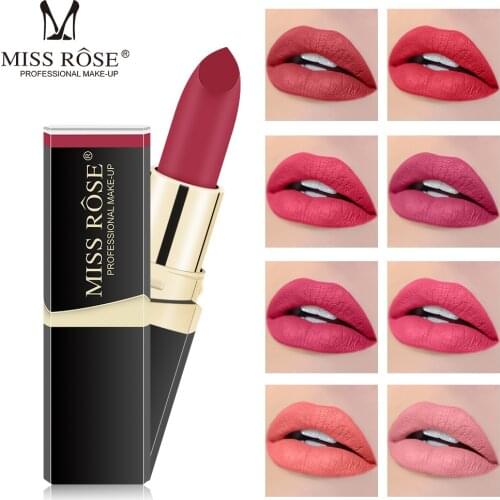 41 Colors Square nude Color Long Lasting Women Lipstick Matte lipstick Easy To Makeup lip gloss lipstick Miss Rose