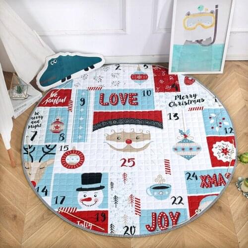 Baby Kids Play Mat Foldable Soft and Washable Carpet Thick Cloth Childrens Play Carpet Picnic Rug Home Decor Rugs for Bedroom