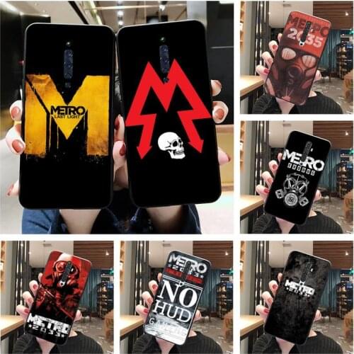 HUAGETOP Metro 2033 black Phone Case Hull For Oppo A5 A9 2020 Reno2 z Renoace 3pro Realme5Pro