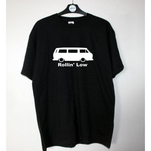 Mens High Quality Tees Germany Car T3 T25 T Shirt Campers Van Mens Gift New Retro Cool Choice of Colours Low Dub O-Neck T-Shirt