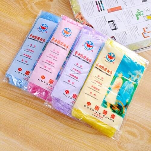 Disposable Raincoat Outdoor Hiking Mountain Travel Waterproof Hooded Rain Coat Adult Rain Clothes Covers Poncho Hoodie Rainwear