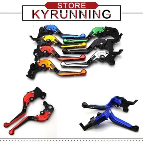Motorcycle Adjustable Folding Extendable Extending Brake Clutch Levers fits For KAWASAKI NINJA 300R Z300 250R 400 Z125 Z250SL