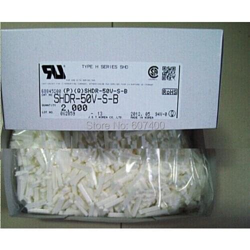 SHDR-50V-S-B(P) CONN HOUSING SHD 50POS 1MM WHITE Connectors Terminals housings 100% new and original parts SHDR-50V-S-B