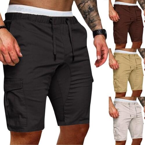 Cargo Shorts Men Summer Fashion Army Military Tactical Homme Shorts Casual Multi-Pocket Male Baggy Casual Shorts