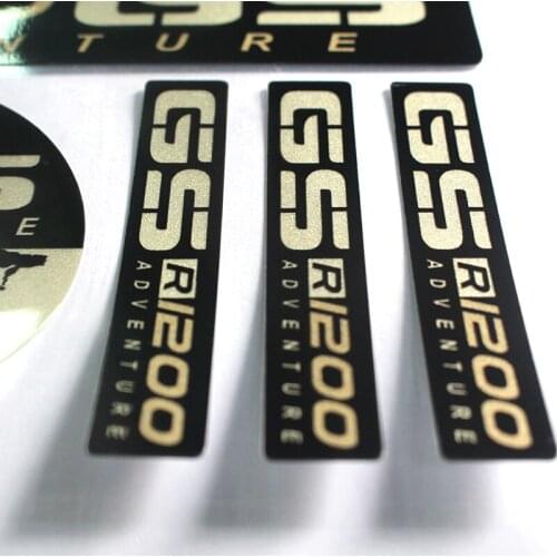 Motorcycle fuel Tank Reflective body Sticker Wheels Fairing Helmet MOTO logo Stickers Decal For BMW R1200GS adventure R1200 gs
