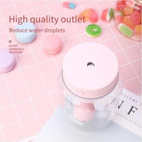 New USB Cute Humidifier Aroma Air Diffuser Mini Household Bedroom USB Humidifier Ultrasonic Air Humidifier Diffuser