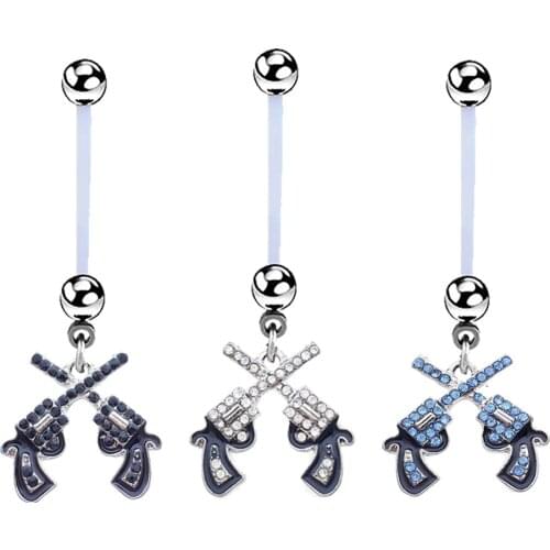 Pregnancy Women Jewelry Flexible Fashion Baby Navel Piercing Pregnant Belly Ring Body Piercing Jewelry Belly Button Rings