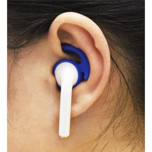 1pc In-Ear Silicone Eartips Case Cover Ear Pads Earbuds Earphone Cups Earpads For Apple Airpods Air Pods Ear Tips With Ear Hook