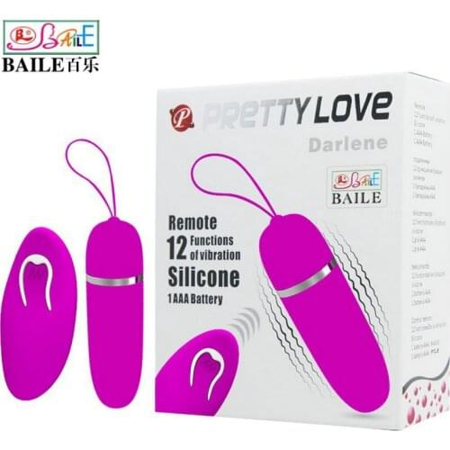 Baile Waterproof 12 speeds Wireless Vibrator For Woman Vibrators Massager Vagina Sex Vibrating Egg Sex Toy For Women