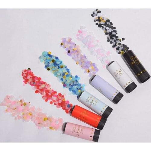 Fireworks Hand-held Small Salute Wedding Opening Celebration Birthday Party Rotating Fireworks Salute Wedding Confetti Sprayer