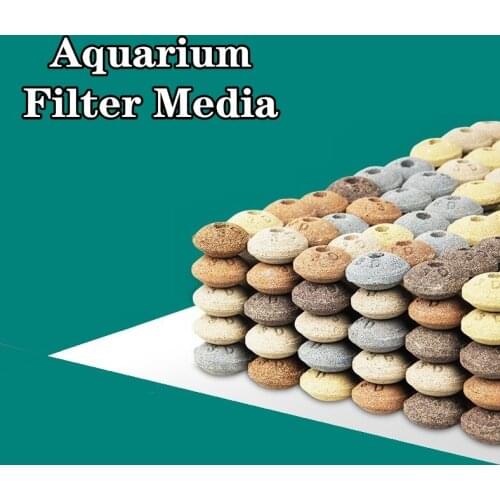 50PCS Aquarium Filter Media Bio Ceramic Ball for Salt/Fresh Water Aquarium Canister Filter Pond Fish Tank Bio Filtration