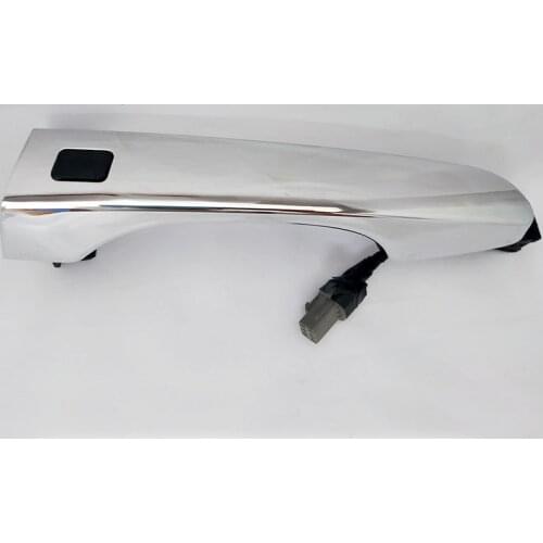 Geunine front Exterior Outside Door Handle Chrome Keyless entry with button for hyundai CRETA IX25 2015 2016 2017 2018