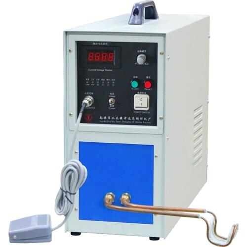 Induction heater for brazing melting