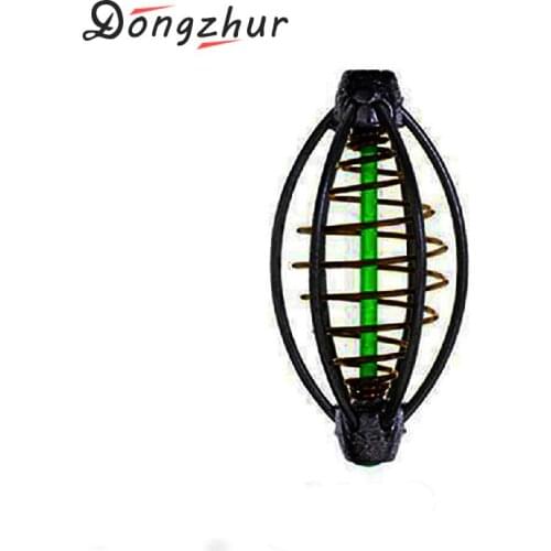 Fishing Lure Cage Fish Bait Small Bait Cage Fishing Trap Basket Feeder Fishing Tackle Accessories Holder
