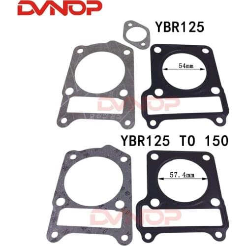 Gasket Set For Yamaha YBR125 YBR 125 YB125 YBR150 YBR125 TO 150 125cc gasket Egine Spare Parts