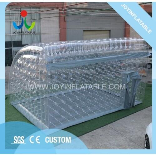 Outdoor cube inflatable white tent for family party
