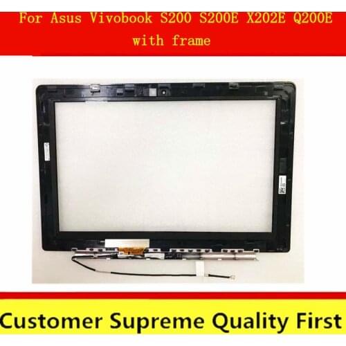 Oriignal 11.6inch Touch screen digitizer for Asus VivoBook X202 X202E S200 S200E Q200 glass panel replacement
