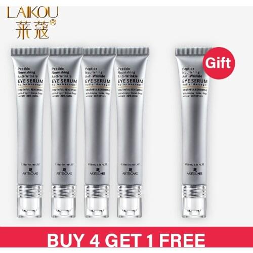 Bye 4 Get 1 Peptide Collagen Eye Cream Roller Eye Patches Anti Wrinkle Anti-aging Remover Dark Circles Against Eye Puffiness