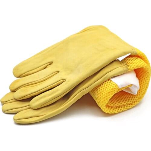 Beekeeper Gloves Protective Sleeves Ventilated Professional Anti Bee for Apiculture Beekeeper Prevent Beehive tool