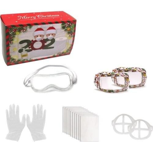 Christmas Face Protective Set Reusable Face Bracket Kit for Gifts Christmas Face Protective Set Reusable Face Bracket advantage