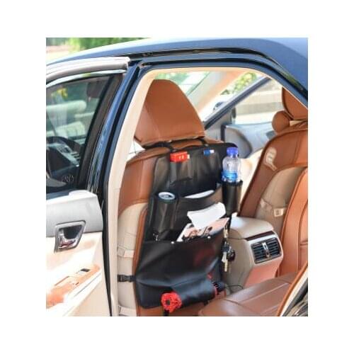 Car Styling Seat Back Storage bag Sticker For Jeep Cherokee Commander Grand Cherokee Liberty Patriot Renegade Wrangler Compass