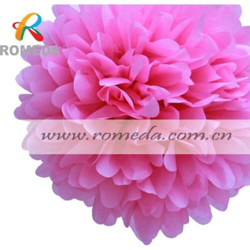Wedding Decorative Props Suppliers 30pcs Mixed 3 size(20cm,25cm,30cm) Tissue Paper Pom Poms flower Wedding Party