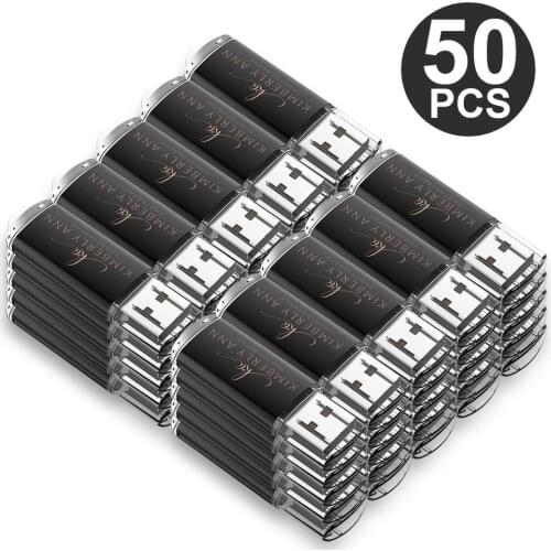 50X 64MB USB Flash Customize Logo 128MB Pen Drive Small Capacity Rectangle Flash Memory Stick 256MB 512MB Printed Name USB Stick
