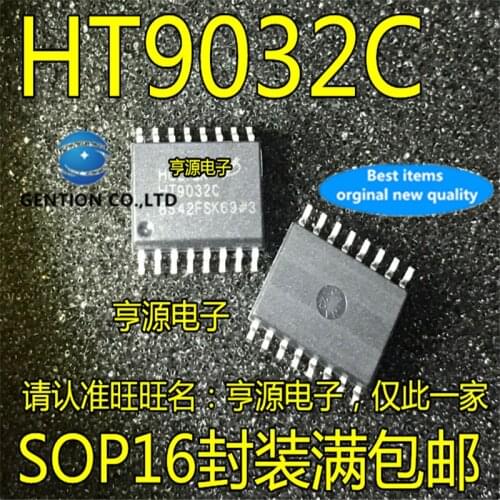 10Pcs HT9032C HT9032 SOP-16 Call display chip in stock 100% new and original