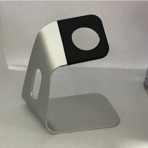 100pcs/lot Aluminum Build Stand For Apple Watch Charging Dock Holder Mount Stand