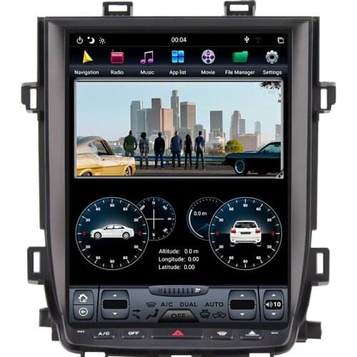 PX6 vertical screen Tesla style Android 8.1 Car multimedia player for Toyota Alphard Vellfir gps navi car radio stereo headunit