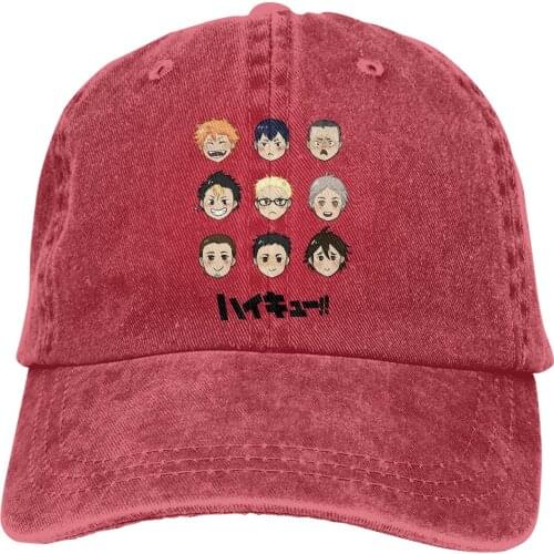 Nine Hinata The Baseball Cap Peaked capt Sport Unisex Outdoor Custom Haikyuu Volleyball Club Sports Boys Hats