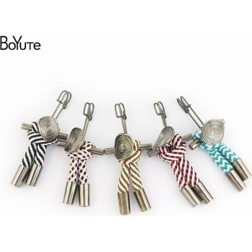 BOYUTE Black Brooches For Clothes