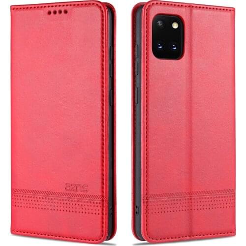 PU Leather Case For Samsung Galaxy Note 10 Lite SM-N770 Wallet Cover Note10 Lite Magnet Pouch with Pocket