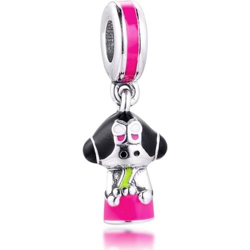 CKK Korean Doll Charms 925 Original Fit Pandora Bracelets Sterling Silver Charm Beads for Jewelry Making Women