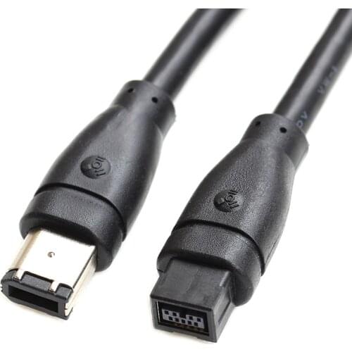 1.8m FireWire IEEE-1394B 9pin to 6pin connection Cable