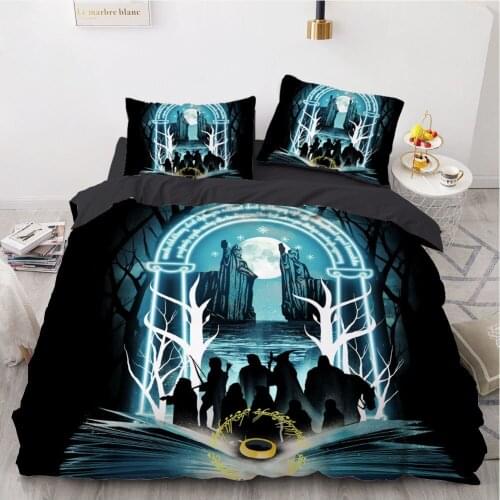 3D Bed Linens Bedding Set Duvet Cover Set Comforter Cover Bed Linen Queen King Queen Double Single Size Magic Style Home Textile
