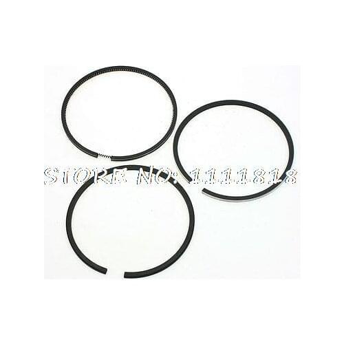 4 Pcs 120mm Dia Balance Sealing Piston Rings Set for Air Compressor
