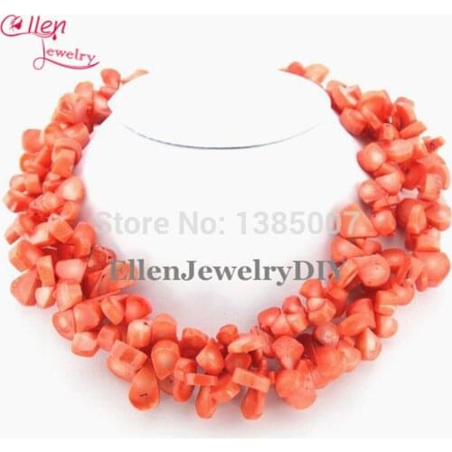 Nigerian Beaded Coral Necklace Orange beads Holiday Party Necklace Bridesmaid Gift Necklace Bridal african beads Jewelry
