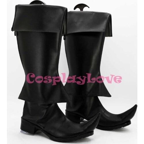 Magi Hakuryuu Cosplay Shoes Boots Red Custom Made For Halloween Christmas Festival CosplayLove