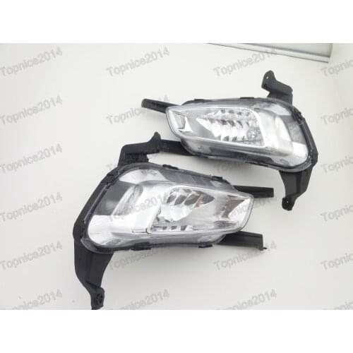 1Pair New Fog Lights Front bumper fog lamps For Kia Optima K5 2014-2015