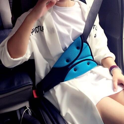 Car Seat Belt Triangle Safety Clip Buckle Universal Car Safety Belt Holder Child Baby Adjuster Car Seat Belt Extender