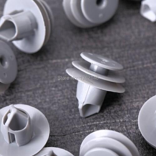 50 Pcs Interior Door Card Panel Grey Trim Clips 91560-slj-j01 for Honda Civic CR-V Accord Jazz