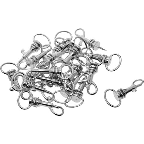 20X Lobster Clasps Swivel Clips Snap Hooks Bag Key Charms Findings