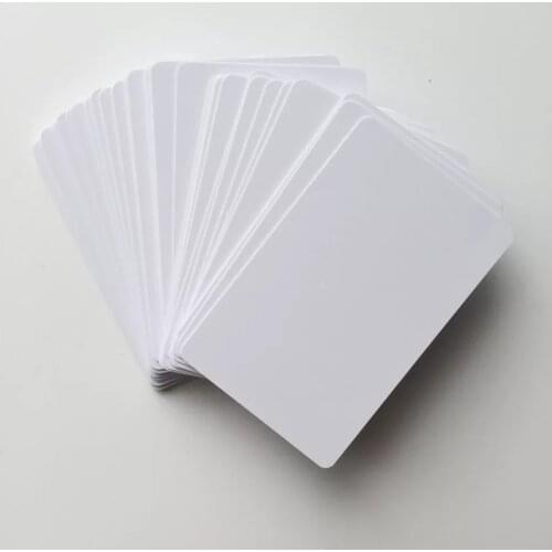 Blank PVC cards