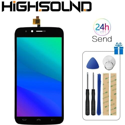 For Homtom HT50 LCD Display and Touch Screen Digitizer Repair Parts For Homtom HT50 Accessory+Tools+Adhesive