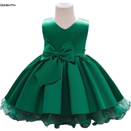 OASHTH Childrens skirt new year old baby dress baby birthday dress children princess net gauze puffy dress skirt