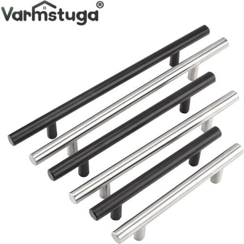2" ~ 12'' Stainless Steel Kitchen Door Cabinet T Bar Handle Pull Knob cabinet knobs furniture handle cupboard drawer handle
