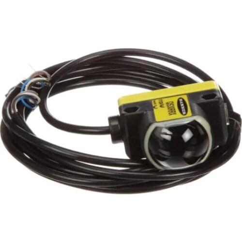 QS30RRX Photoelectric Sensor, Receiver, 213m Range, 10-30 VDC, 2m, PVC, 71740
